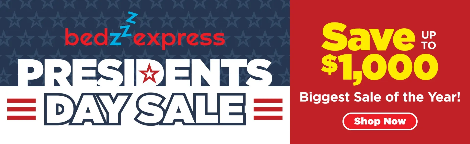 Bedzzz Presidents Day Sale 