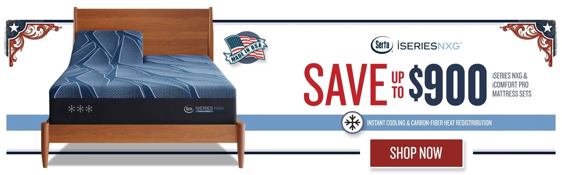 4th of July Serta iSeries NXG