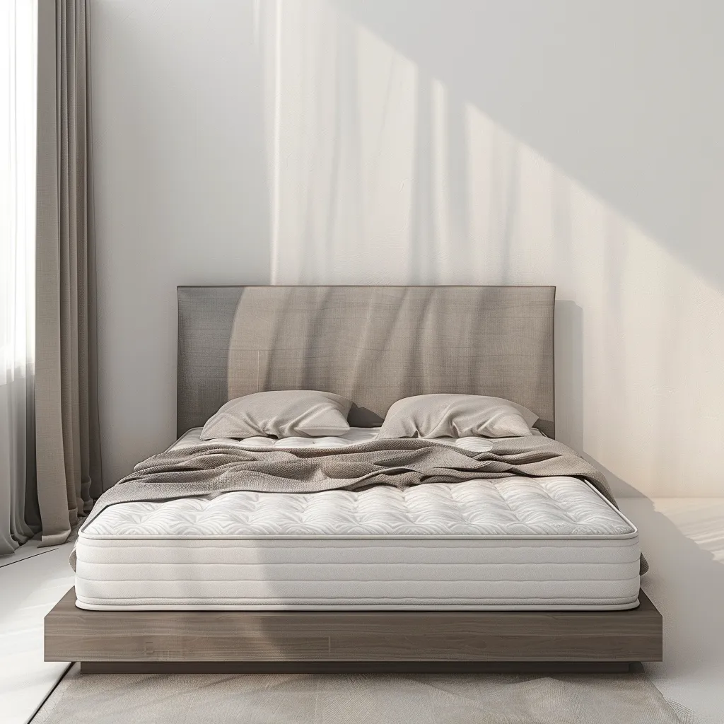 modern bedroom with new mattress in PA