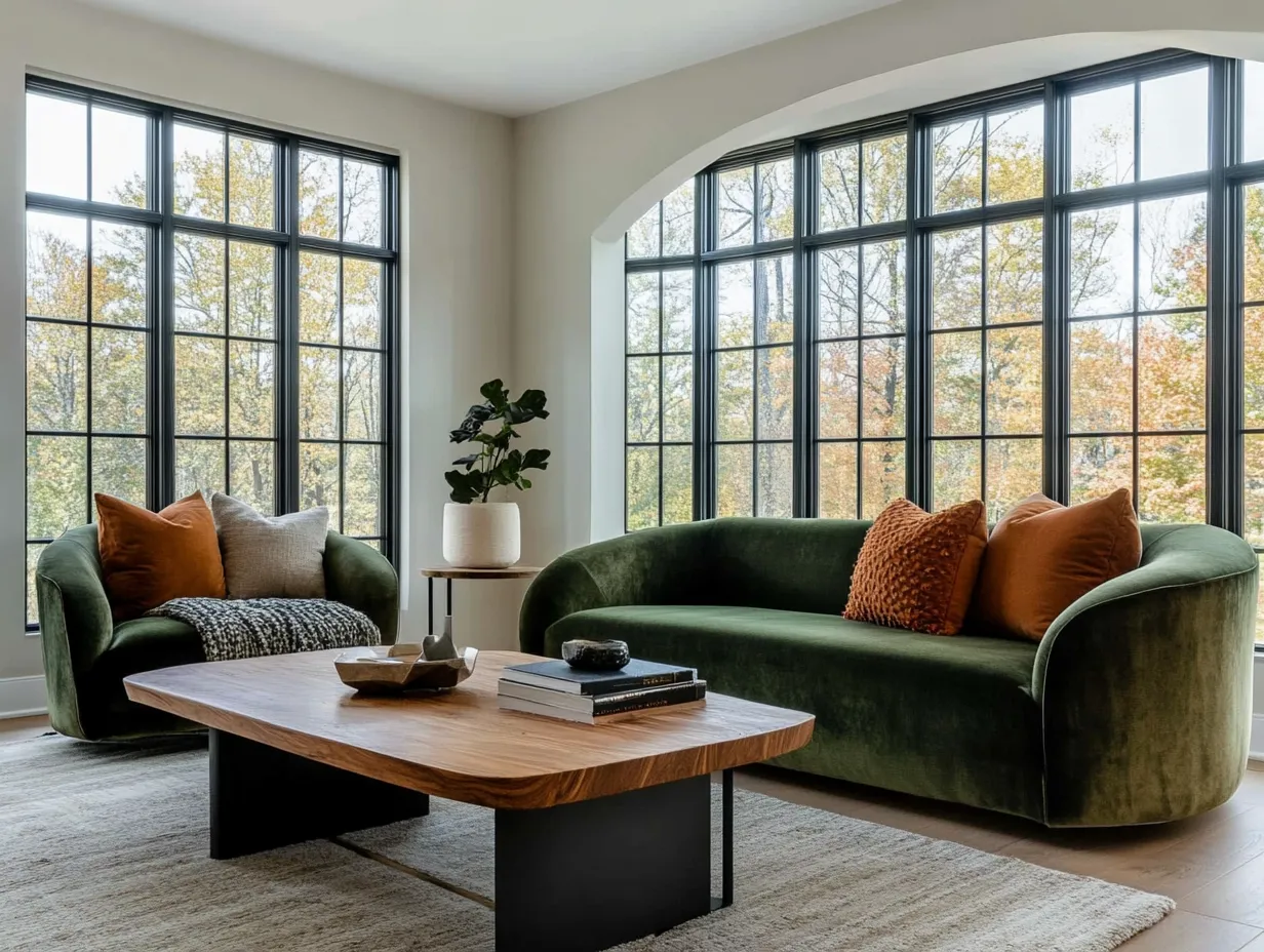 trending design in living room for 2025