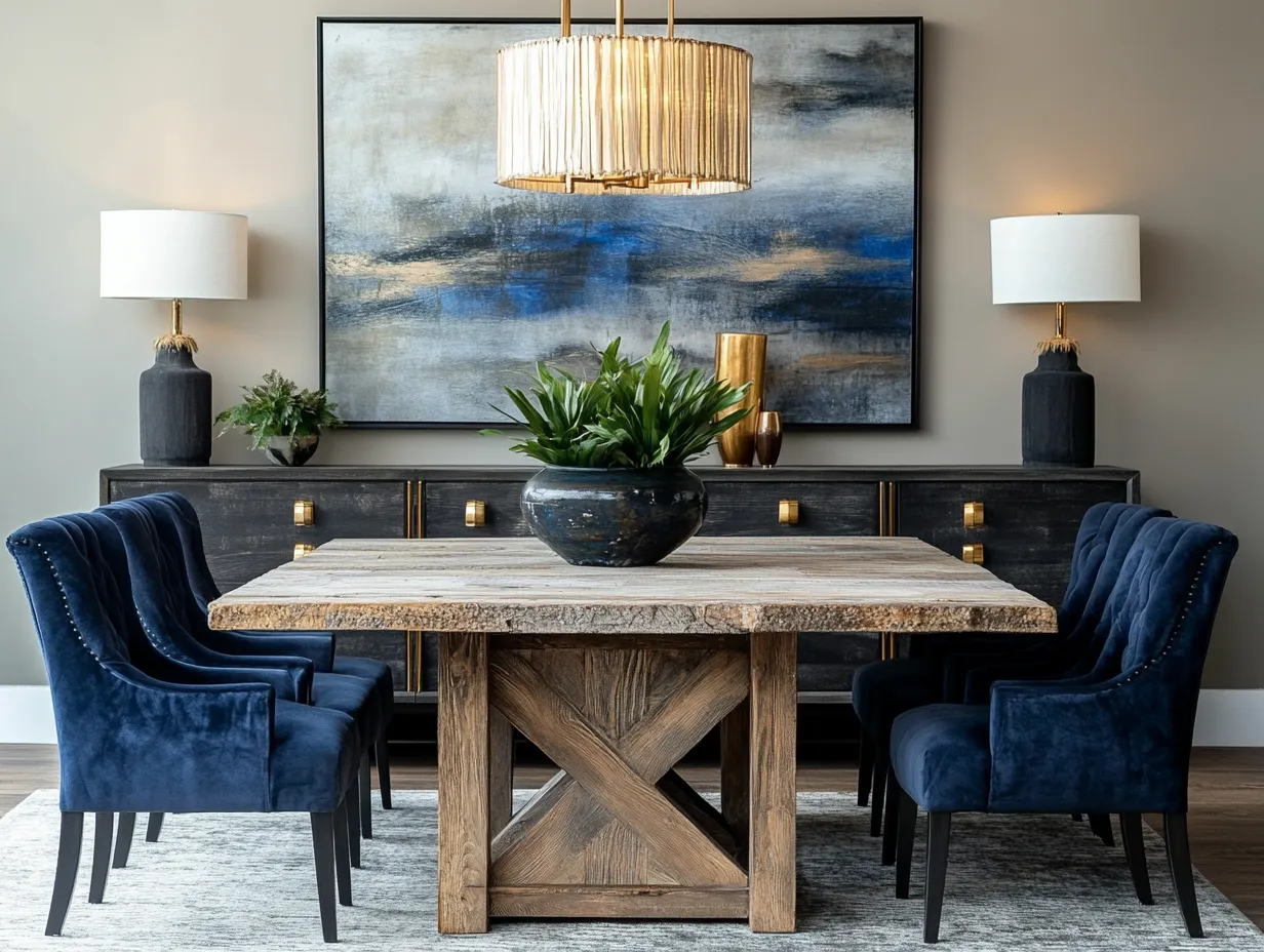 vibrant color of dining room furniture in PA