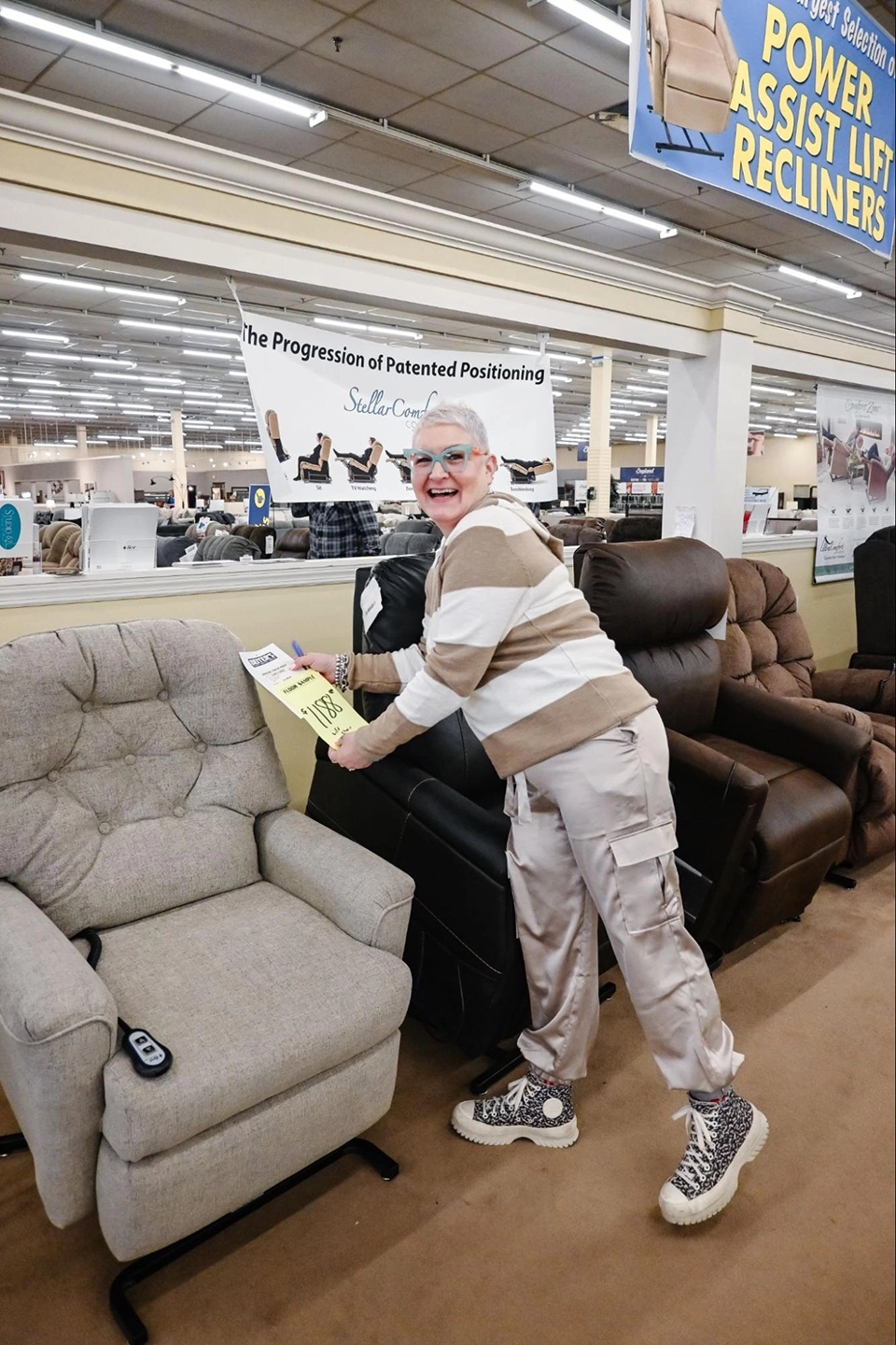 power assist recliners by Beiters Williamsport