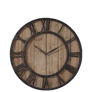 Decorative wall clock home accent