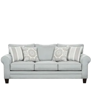 Comfortable upholstered sofa