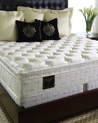 Comfortable bedroom featuring a premium mattress