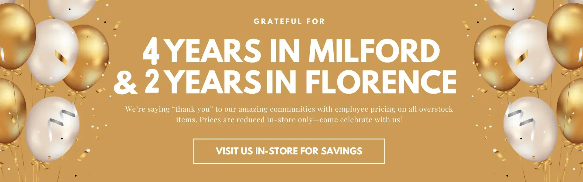 4 Years In Milford and 2 Years in Florence