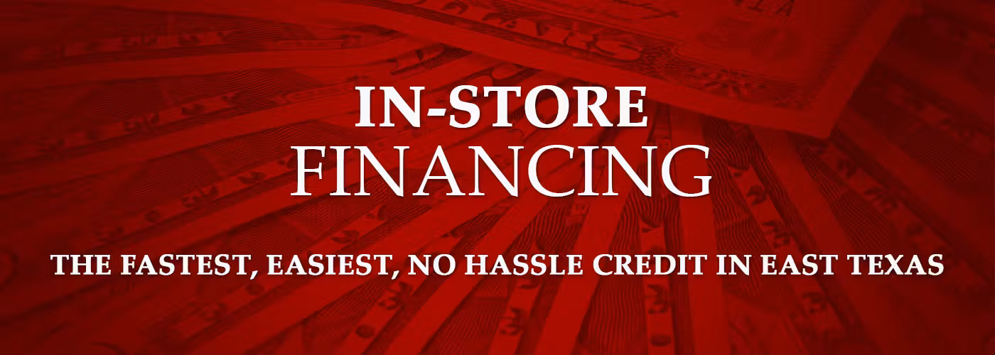 Financing Available Banner 2