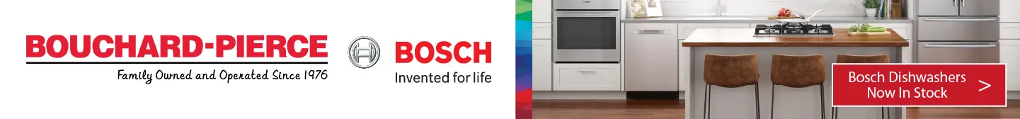 Bosch Dishwahsers Now In Stock!