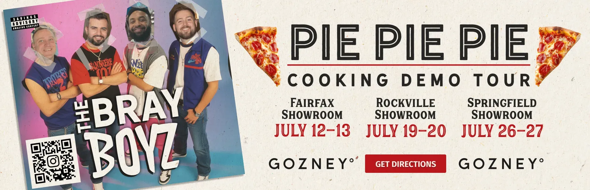 Outdoor Cooking July Gozney Banner