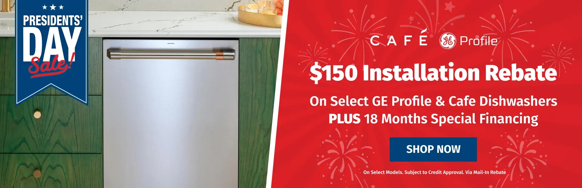 Cafe Profile Dishwasher Install Rebate