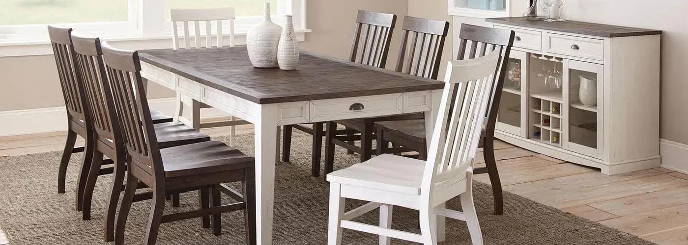 Steve Silver CO Brand banner. Shop Now