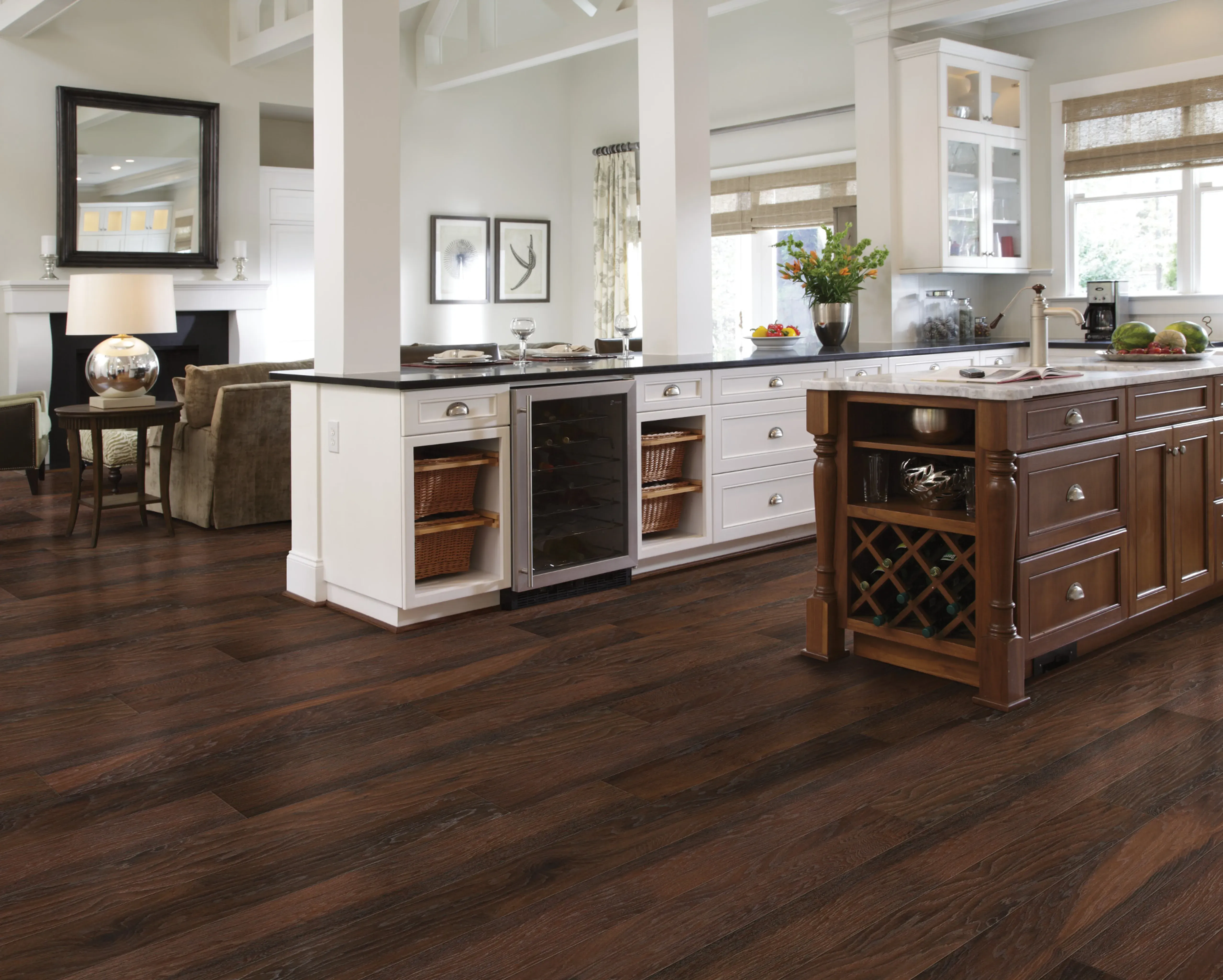 Builder flooring installation