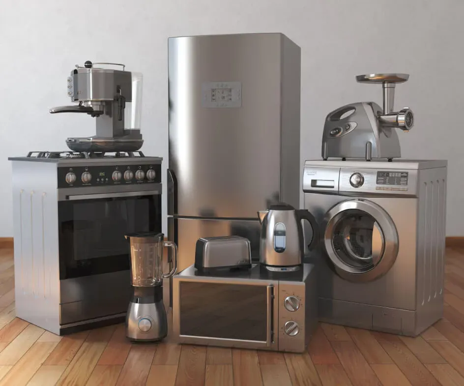 Retail appliances showroom