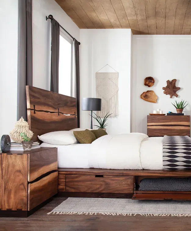 Image of a bedroom furniture set