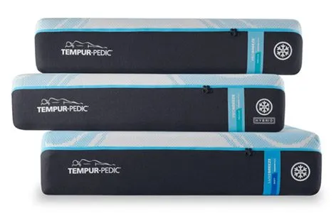 Tempur-Pedic cooling mattresses stacked