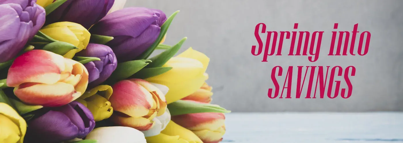 Spring Into Savings
