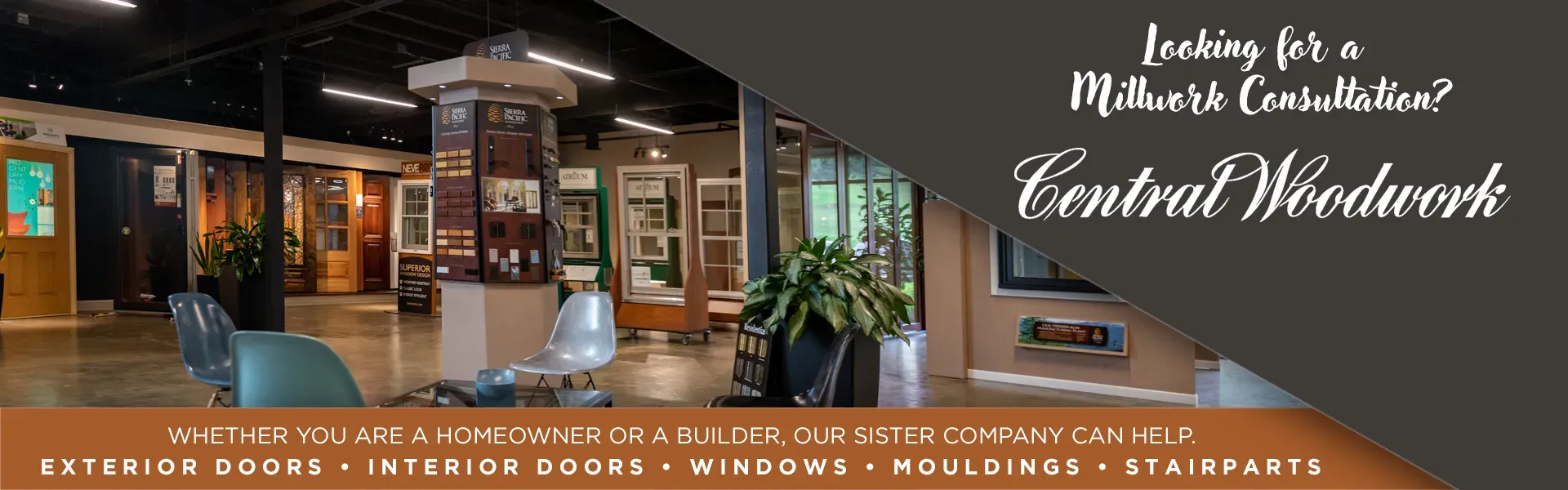 Visit Central Woodwork for a Millwork Consultation