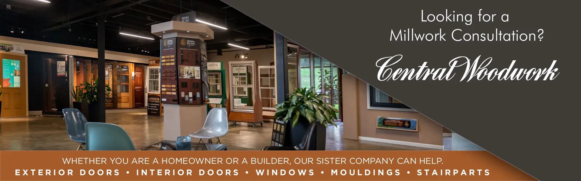 Visit Central Woodwork for a Millwork Consultation