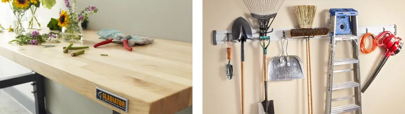 Gladiator work surfaces