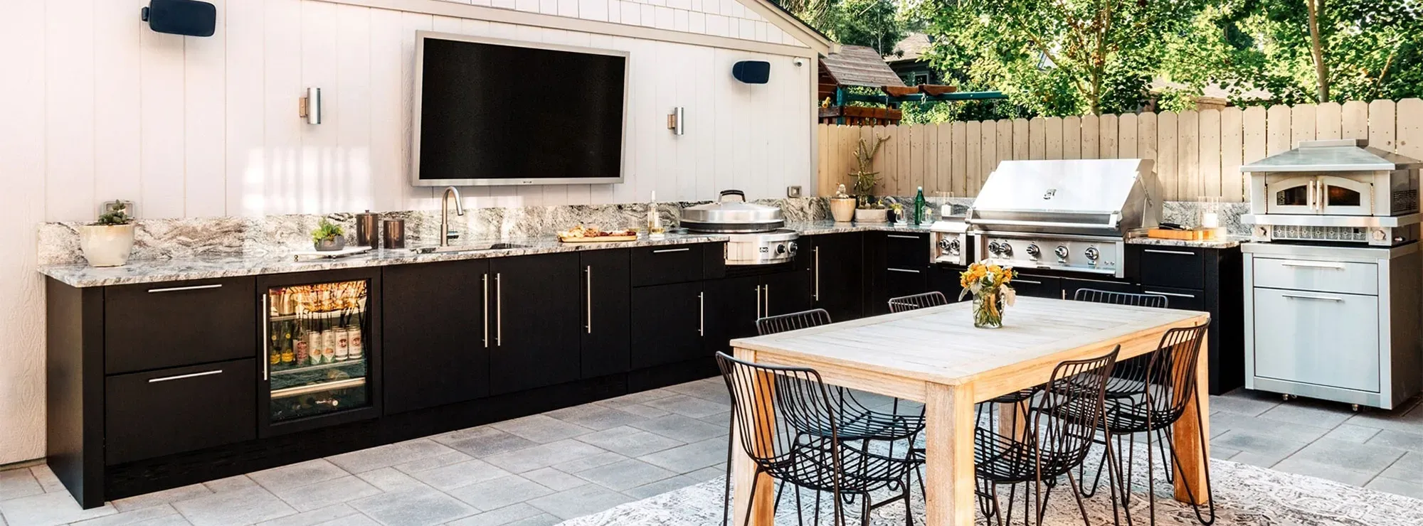 Evo outdoor kitchen photo