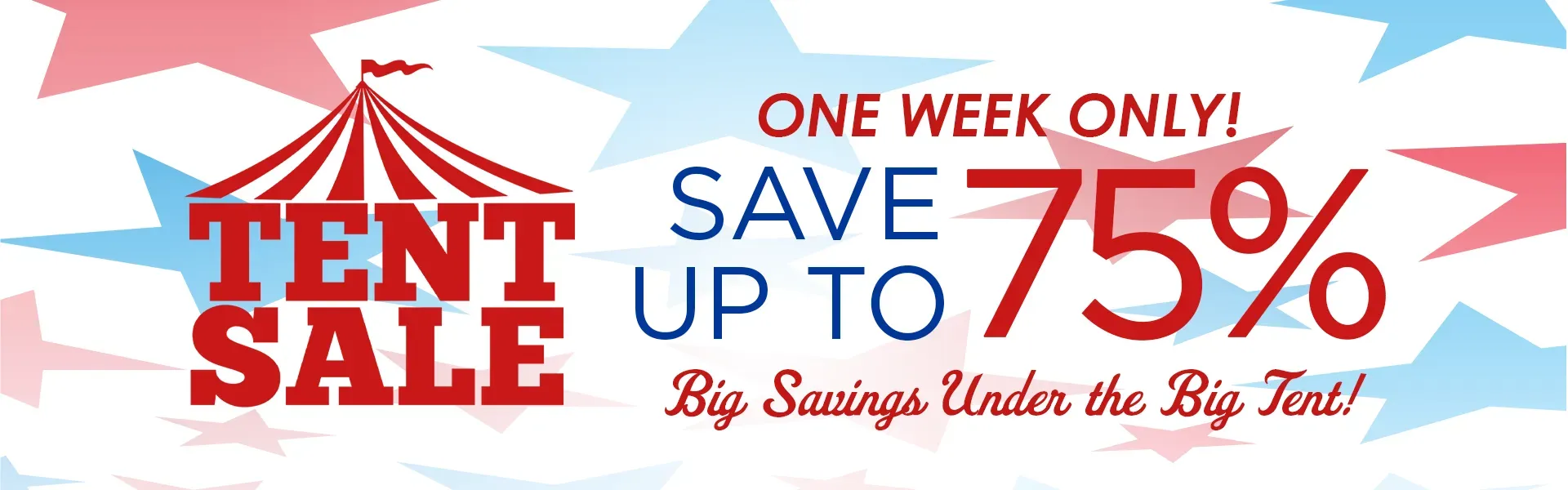 Tent Sale