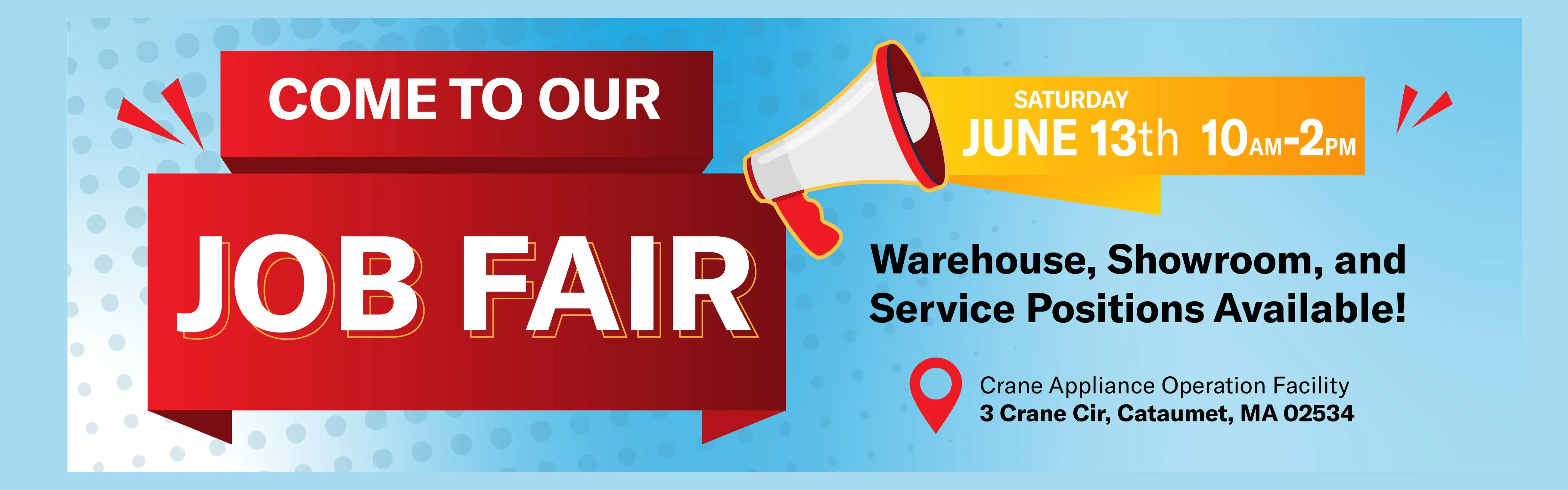 Crane Appliance Job Fair