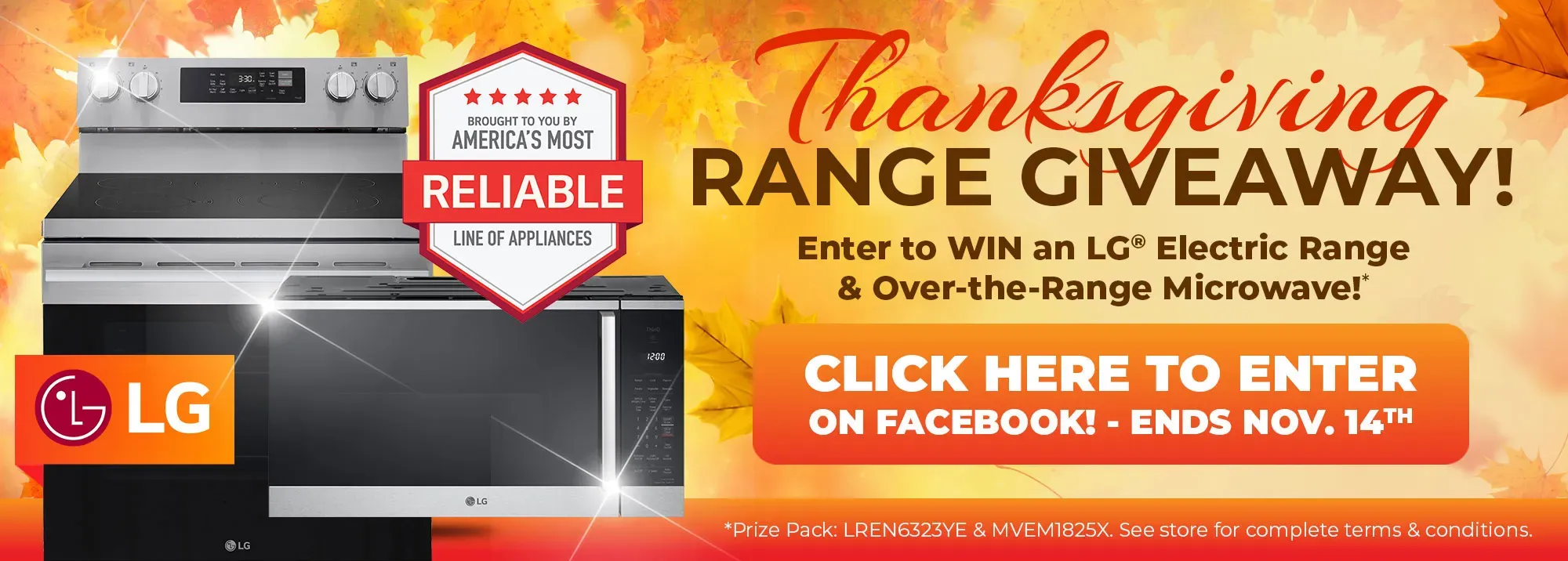 Thanksgiving Range Giveaway