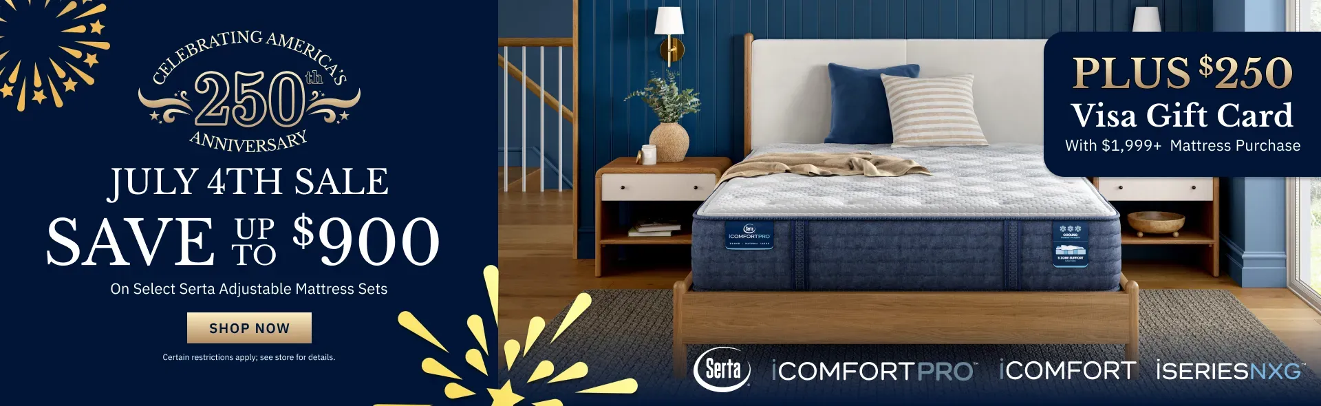 4th of July Serta