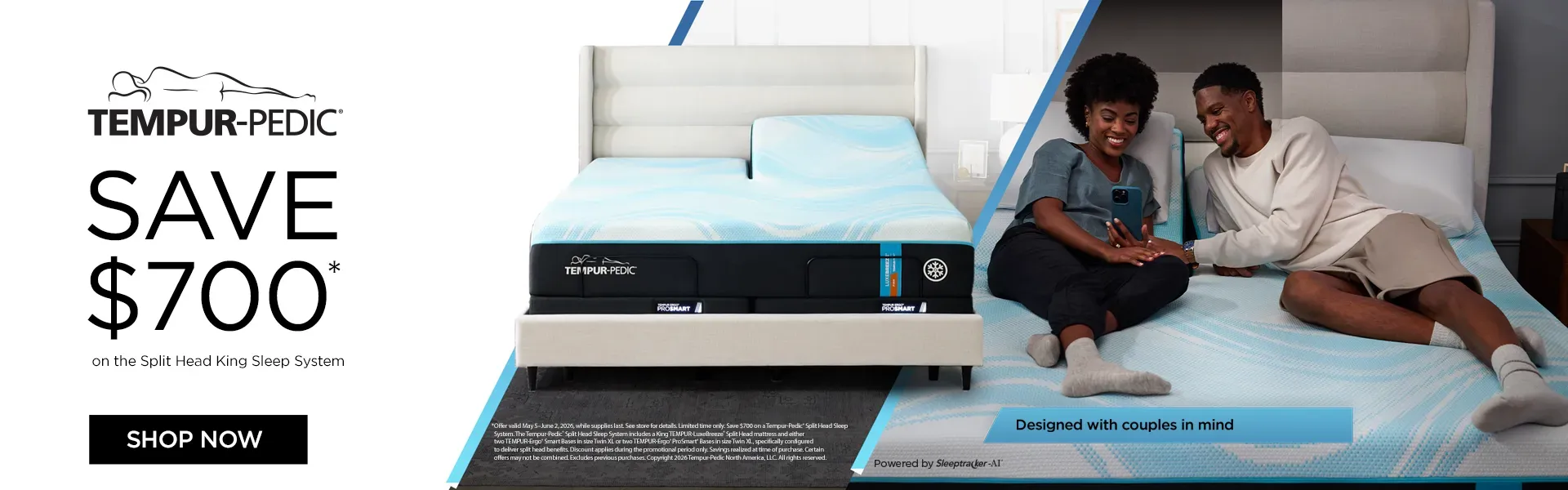 Tempur-Pedic, Memorial Day Sale