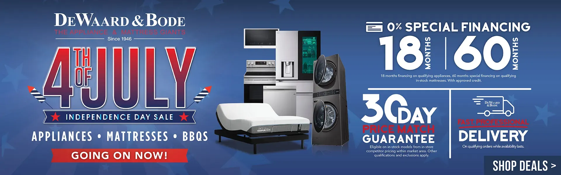4th of July Sale