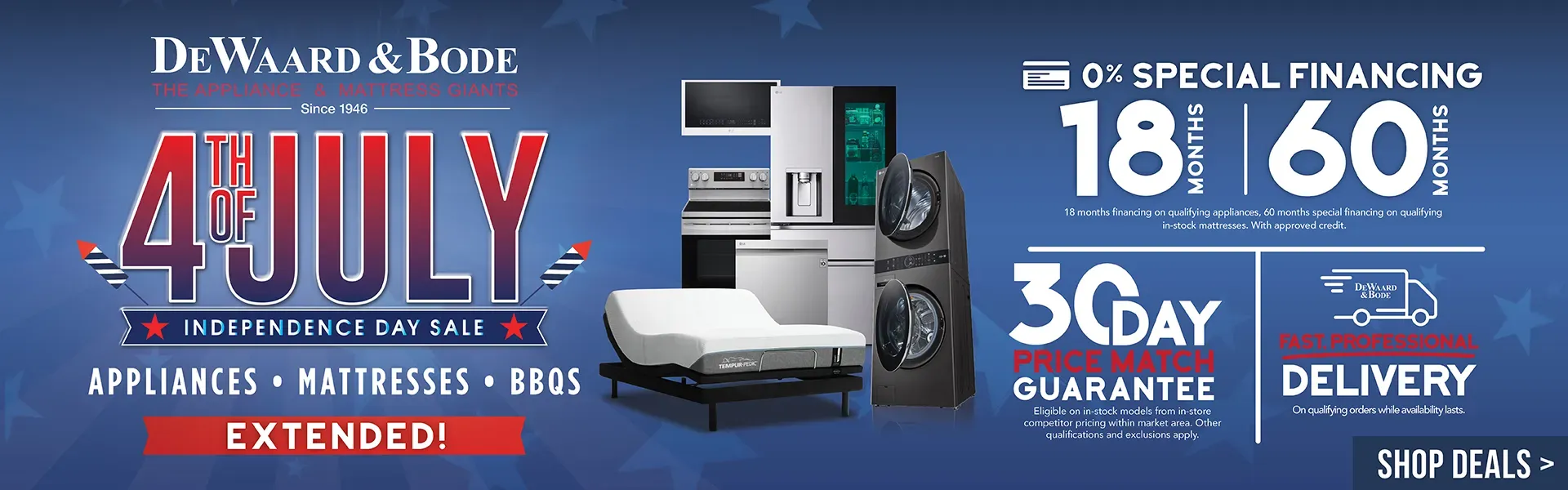 4th of July Sale