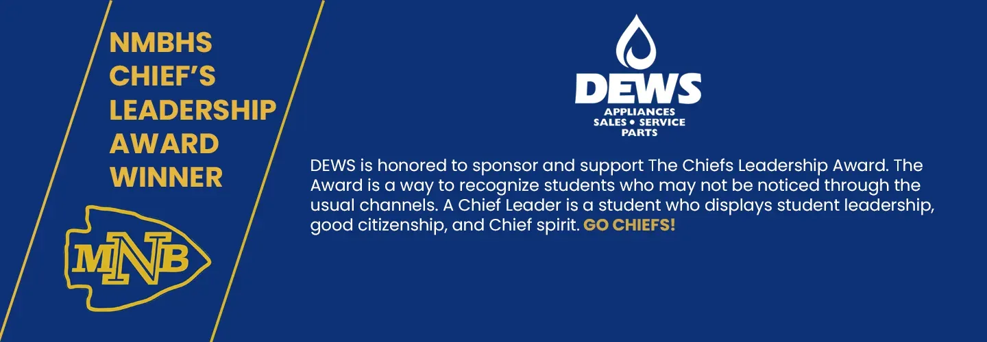 NMBHS Chief's Leadership Award Winner!