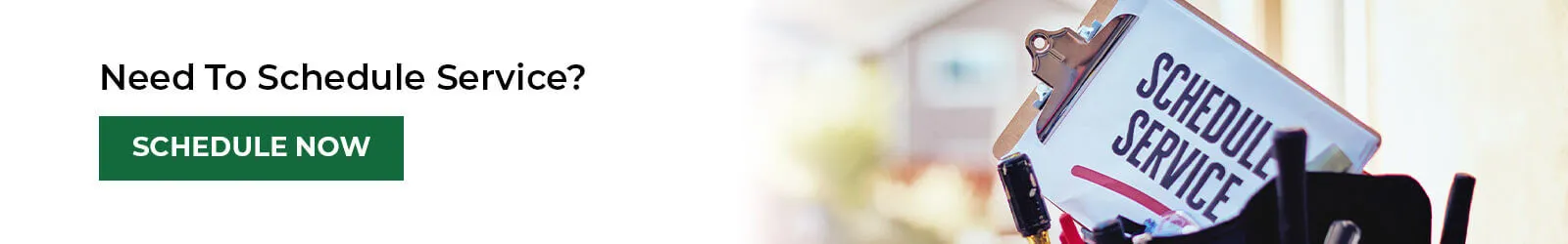 Schedule Service Banner