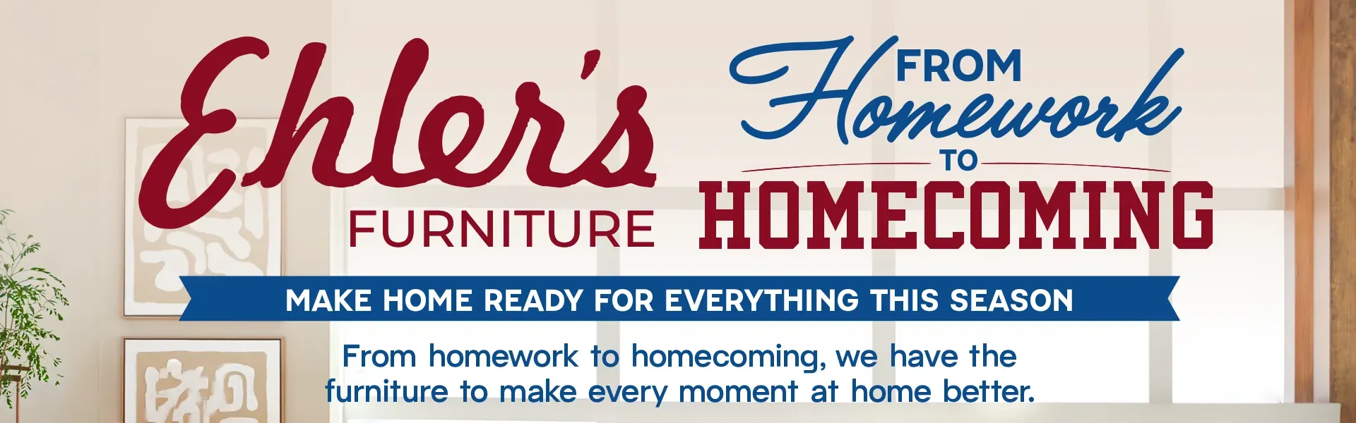 Homecoming Sale!