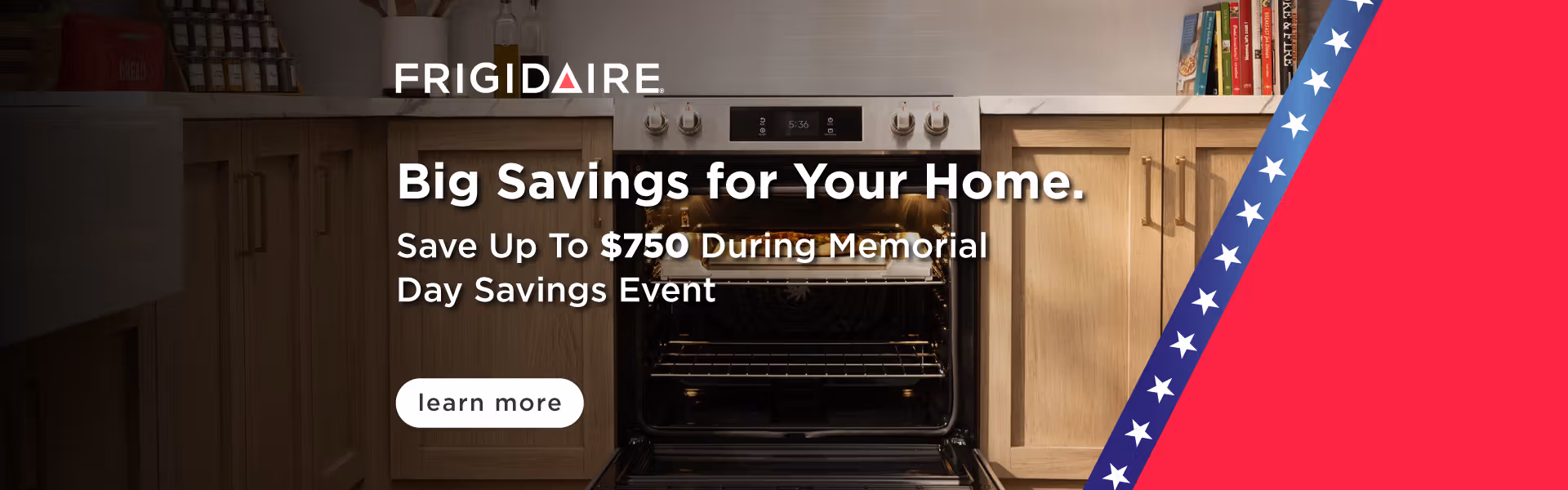 Save Big this Memorial Day on Frigidaire Products