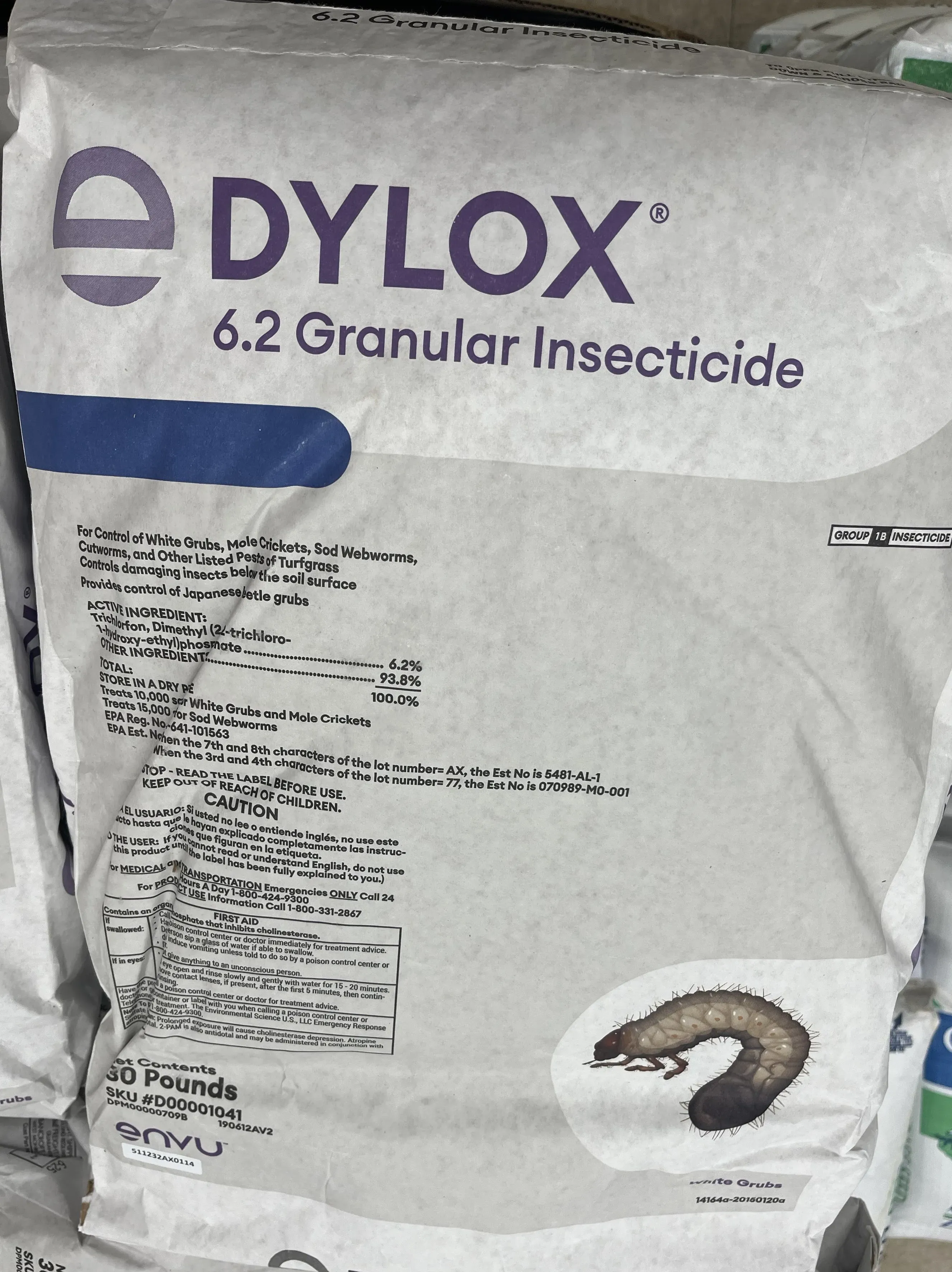 Dylox Grub Control