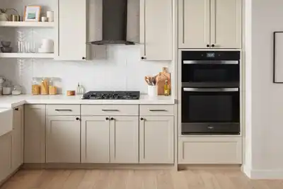 Modern kitchen with cooking appliances