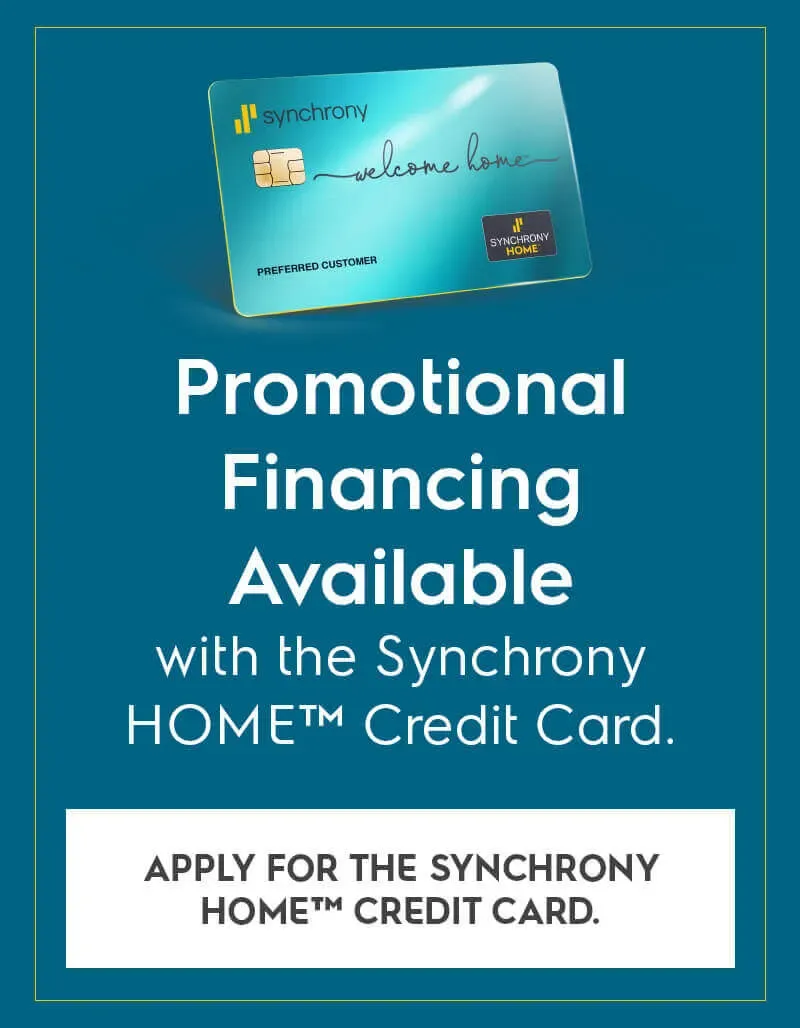 Synchrony Promotional Financing Available