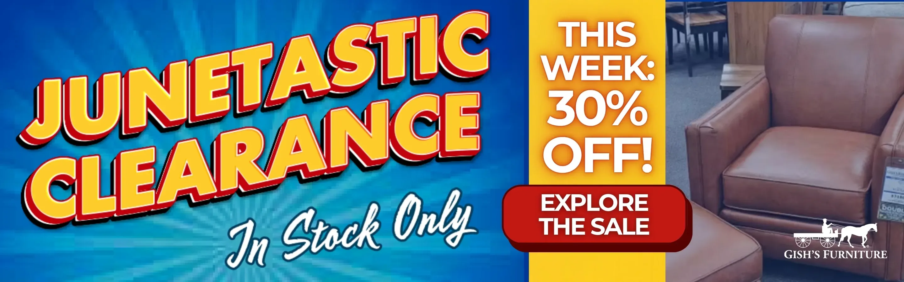 30% OFF Clearance!