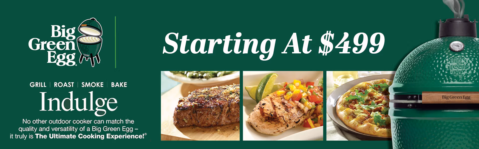 Big Green Egg products at Greer's Home Furnishings