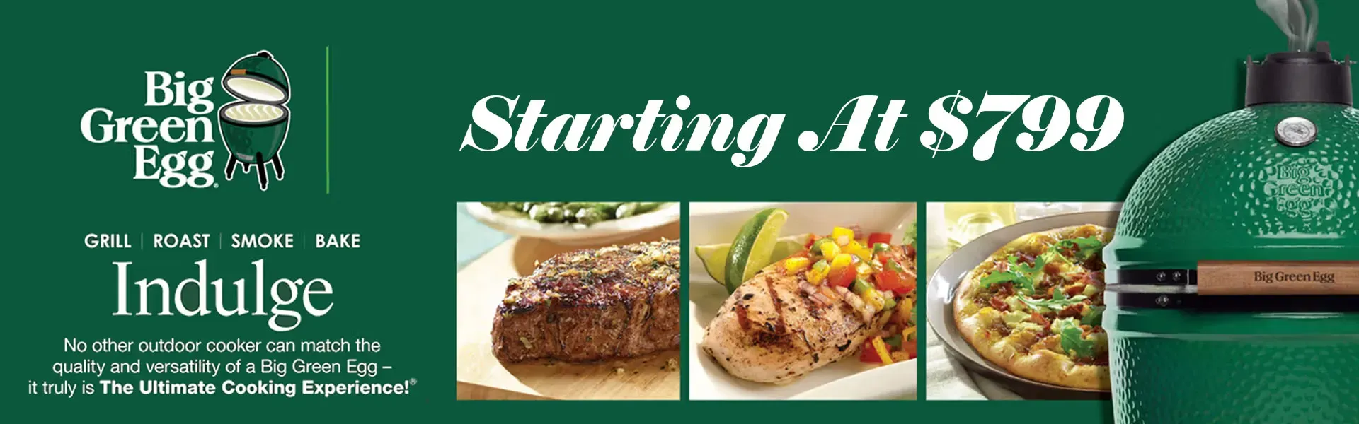 Big Green Egg products at Greer's Home Furnishings