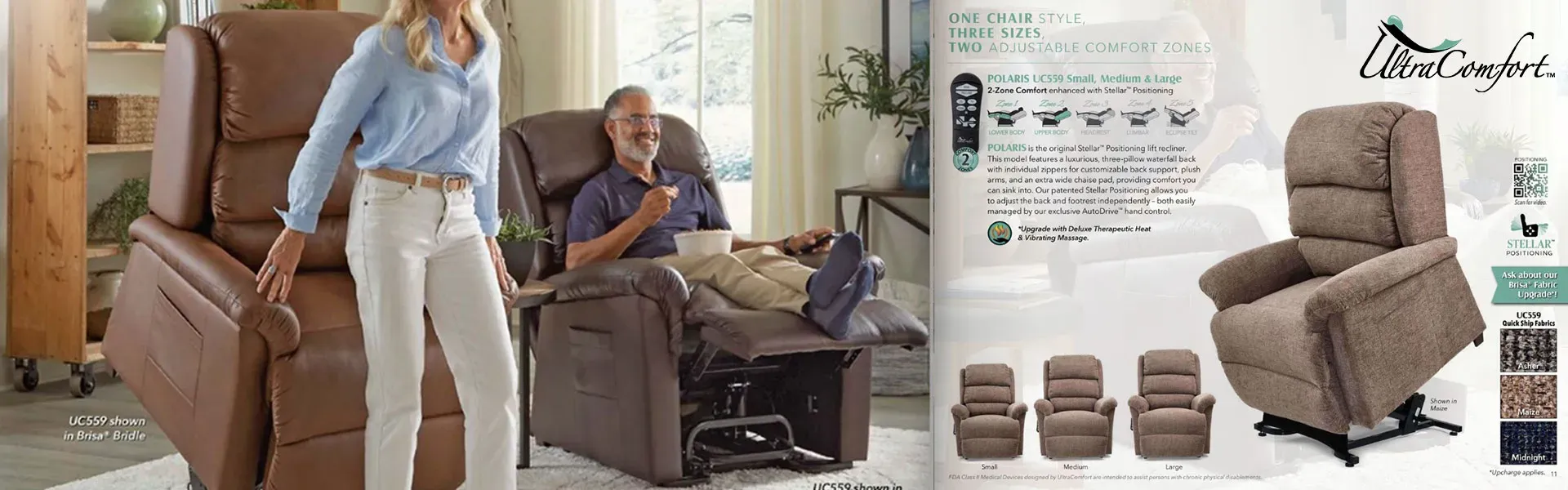 Ultracomfort Power Lift Chairs