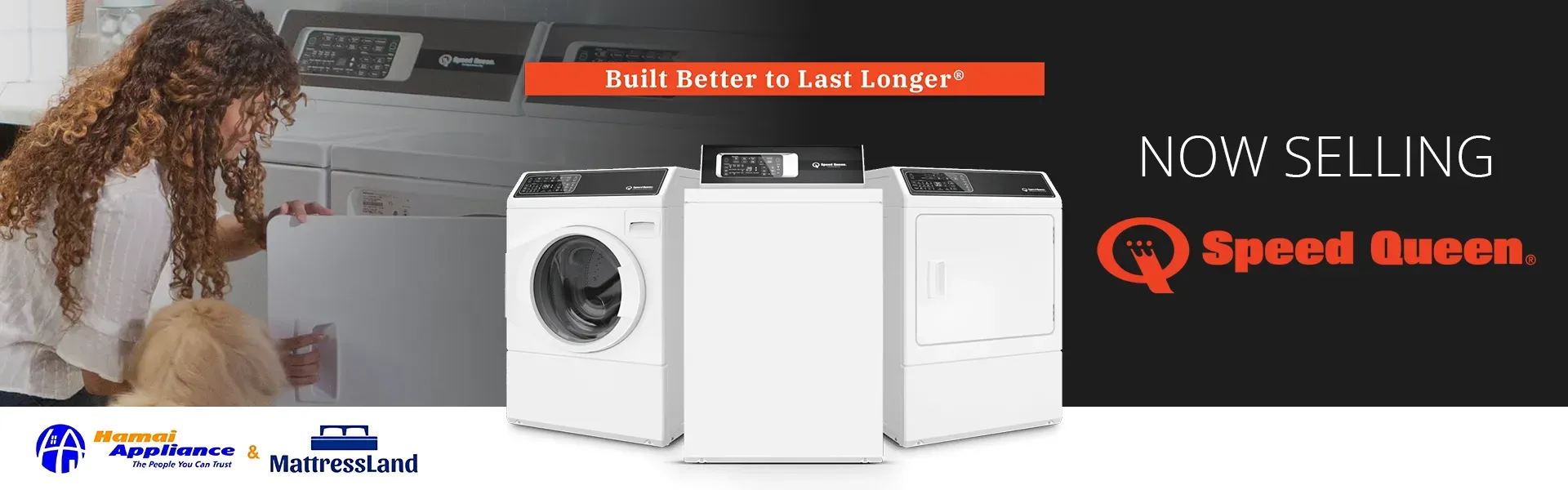 Laundry Machines from Speed Queen Advertisement Now Selling