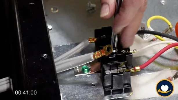  attach wires to terminal block