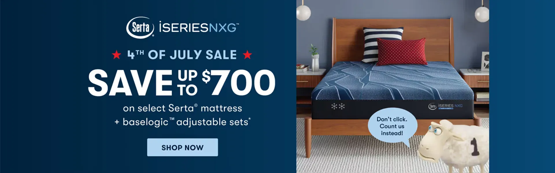 Serta 4th of July Sale