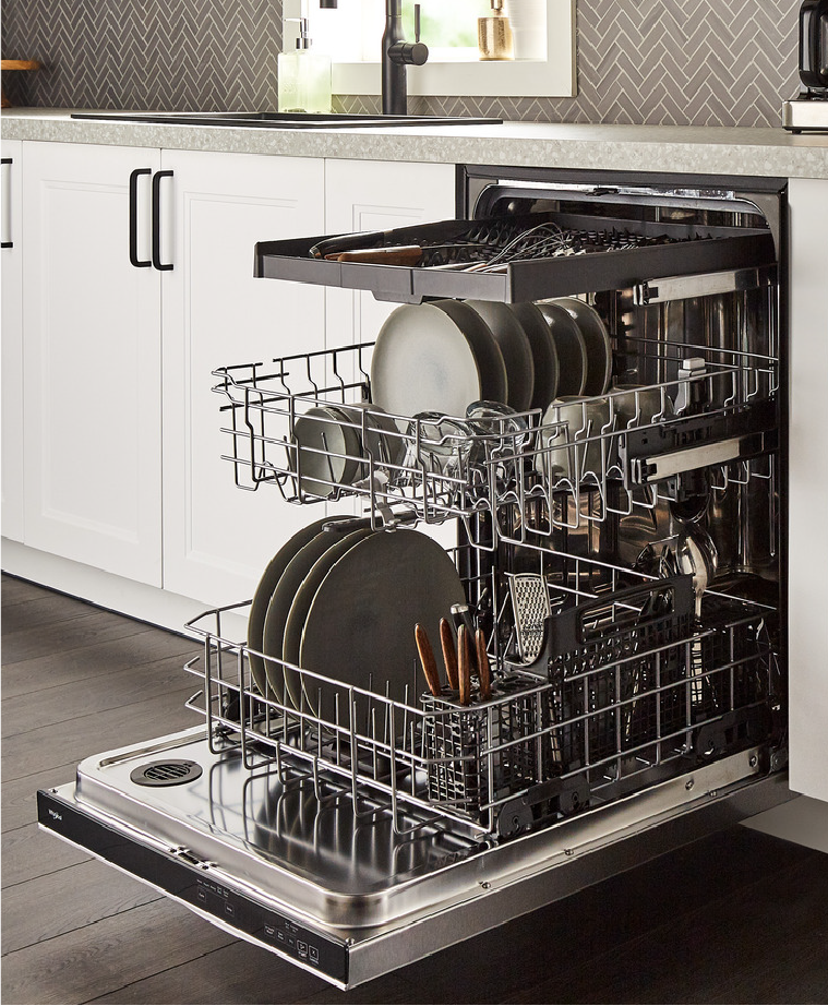 Image of an dishwasher appliance