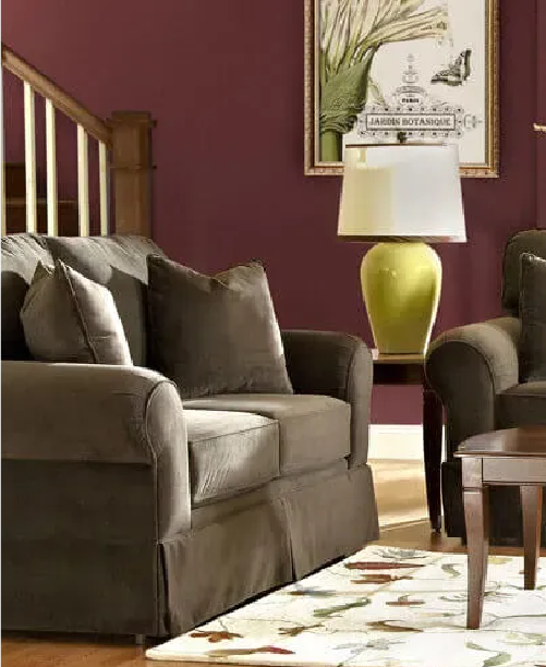 Image of a living room sofa