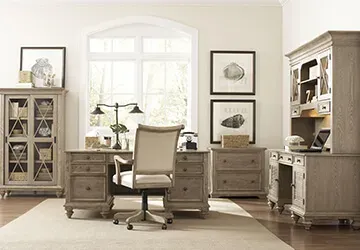Home Office at Harris Family Furniture — desks, chairs, bookcases