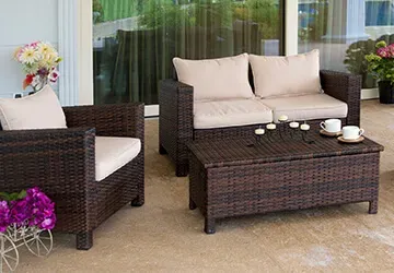 Outdoor at Harris Family Furniture — patio sets, seating, umbrellas