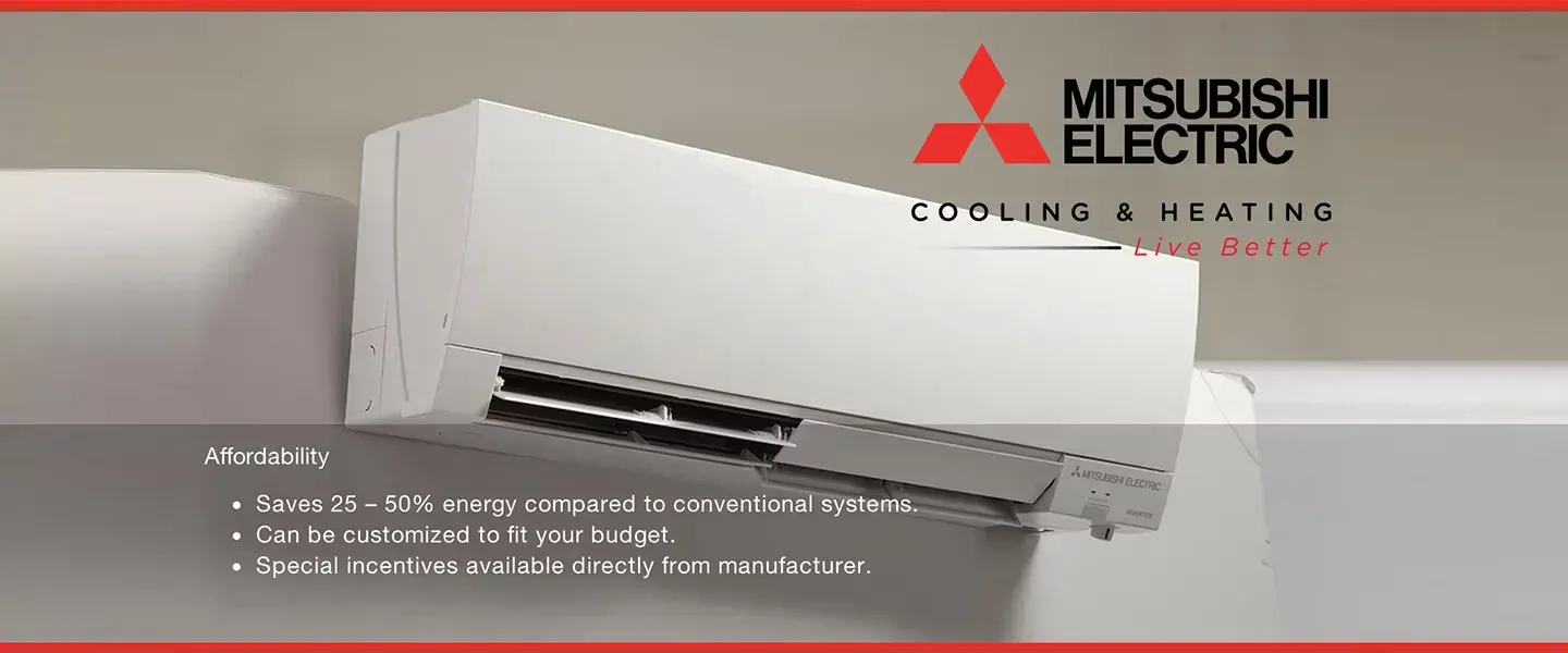 Mitsubishi Electric Ductless-Split Air Conditioning Systems